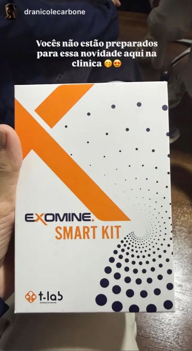 Smart Kit Exomine apresentado em clínica